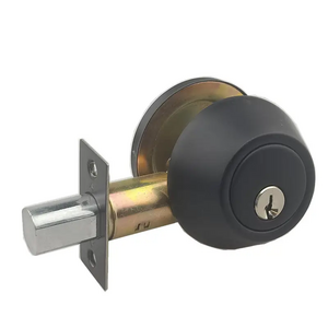 Factory high security American Standard Black Custom Color Stainless Door Lock Knob deadbolt