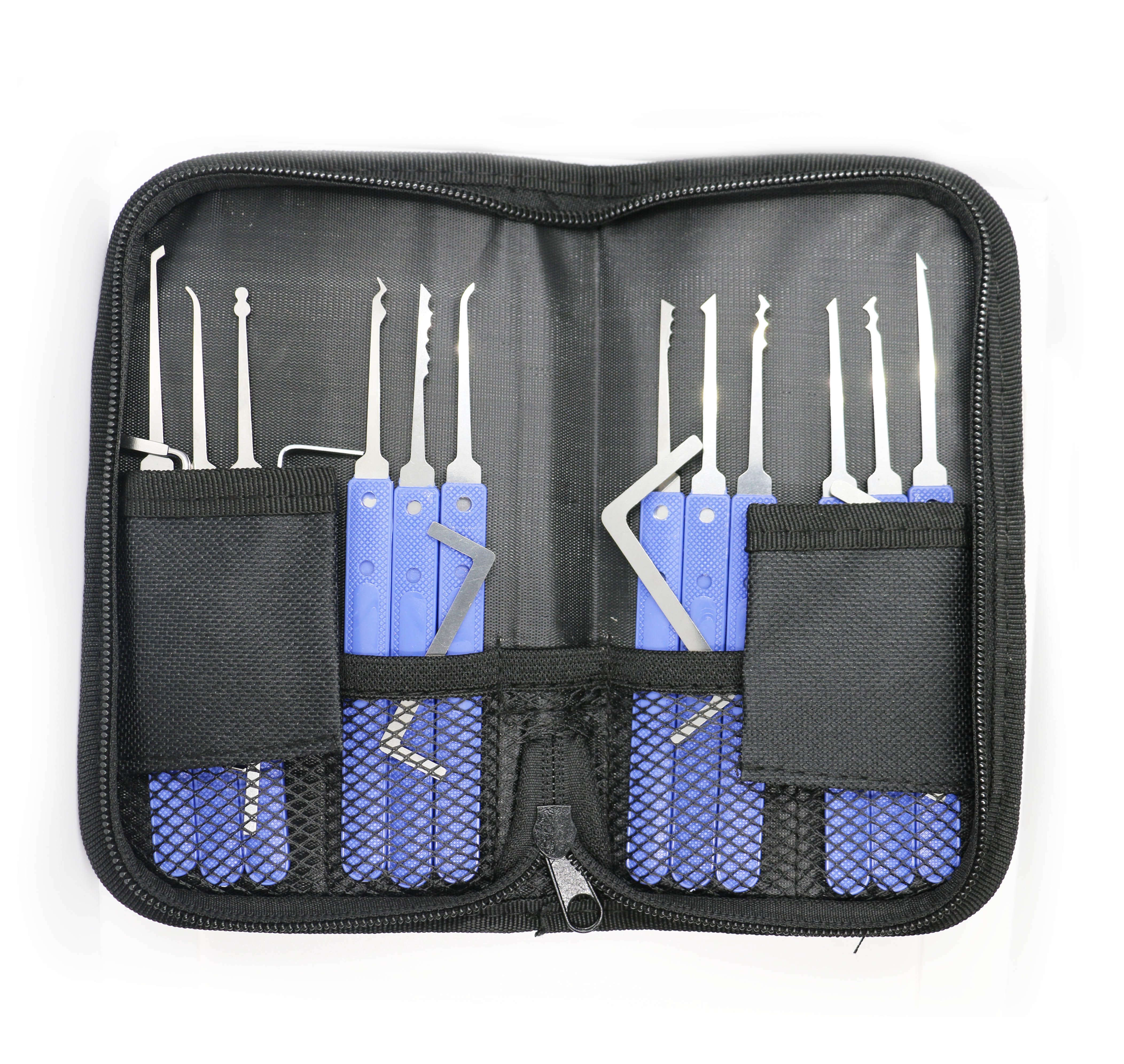 17pcs Locksmith Supplies Tools Practice Lock Pick Set Stainless steel Lock Picking