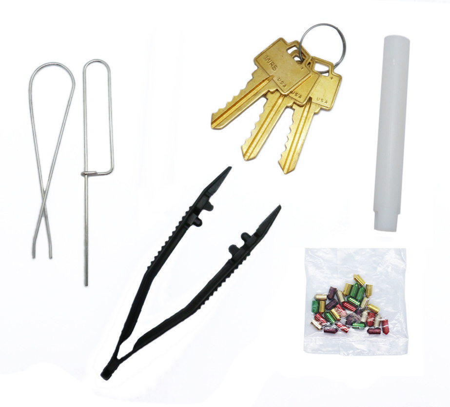 Wholesale Re-Keying A Lock Kit 5-Pin Precut Keys for Up to Six Locks