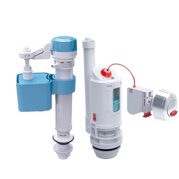 High quality hand control dual flush mechanism T0219KZ toilet flush valve repair kit