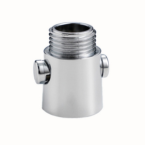 ABS Chrome Bathroom Shower Flow Restrictor Angle One Key Water Stop Valve Shower One-Button Water Stop Valve