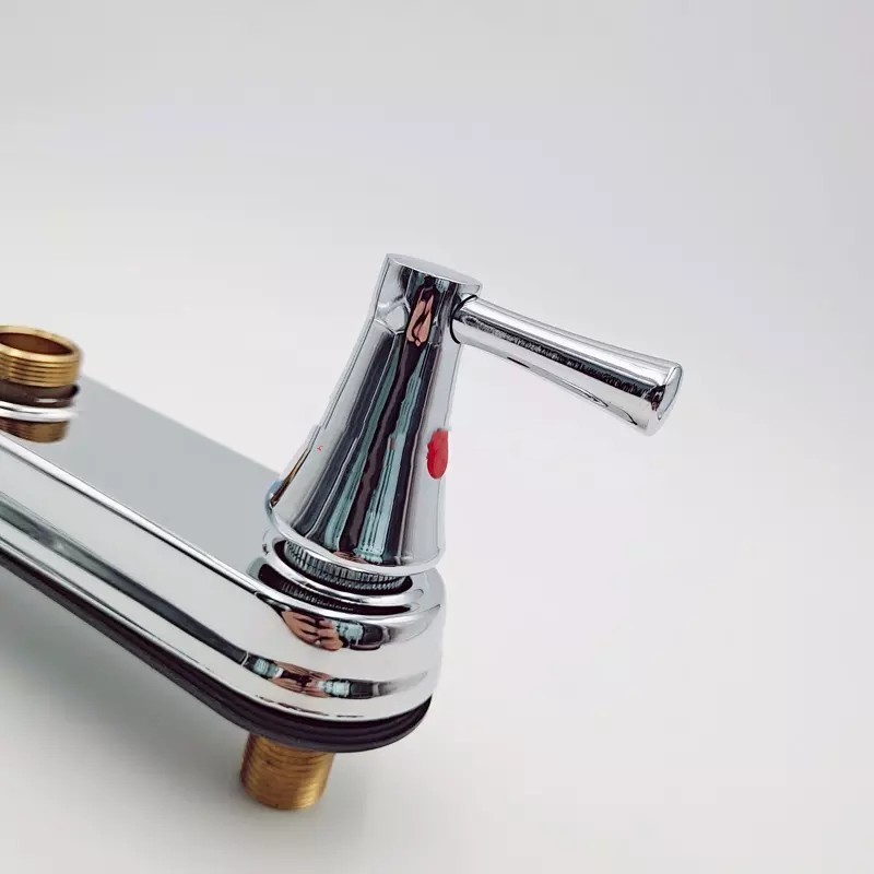 Hot Sale 8''  Brass Dual Handle UPC High Quality Hot and Cold Kitchen Sink Faucet