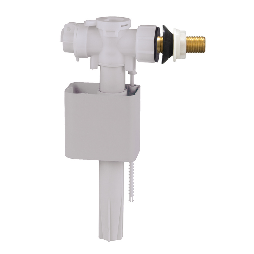 Ins ABS Side Entry Universal Toilet Fill Valve With Brass Shank Toilet Side Fill Valve