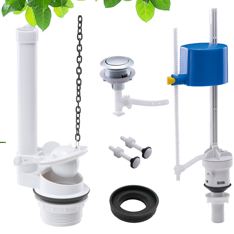 Toilet cistern mechanism save water flush valve  Deeply buried simple toilet fill valve Repair Kit