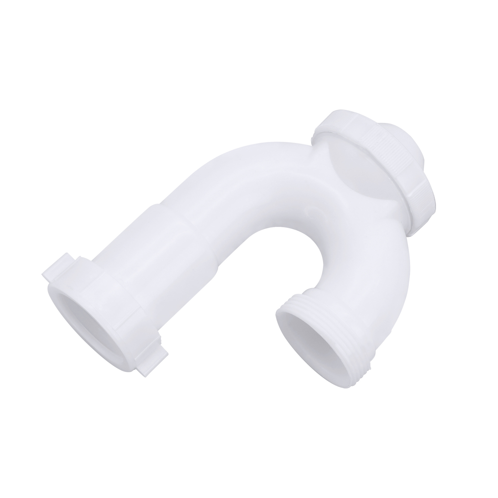 Cheap basin drain head flap bottle type  plastic siphon pipe pvc siphon pump for sink 1-1/4