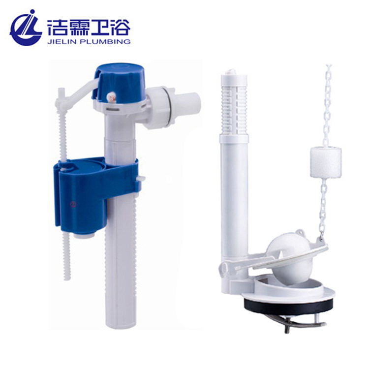 Cheap price bathroom accessories ballcock valve one piece toilet flush system