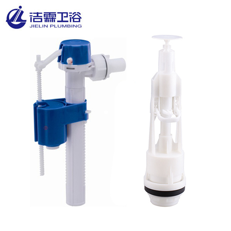 Hot sale tank fitting anti syphon one piece wras dual flush toilet valve