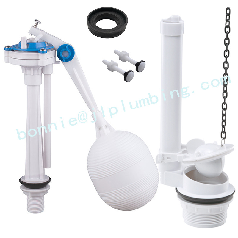 Toilet tank flush mechanism repair kits in repair market one piece/two piece