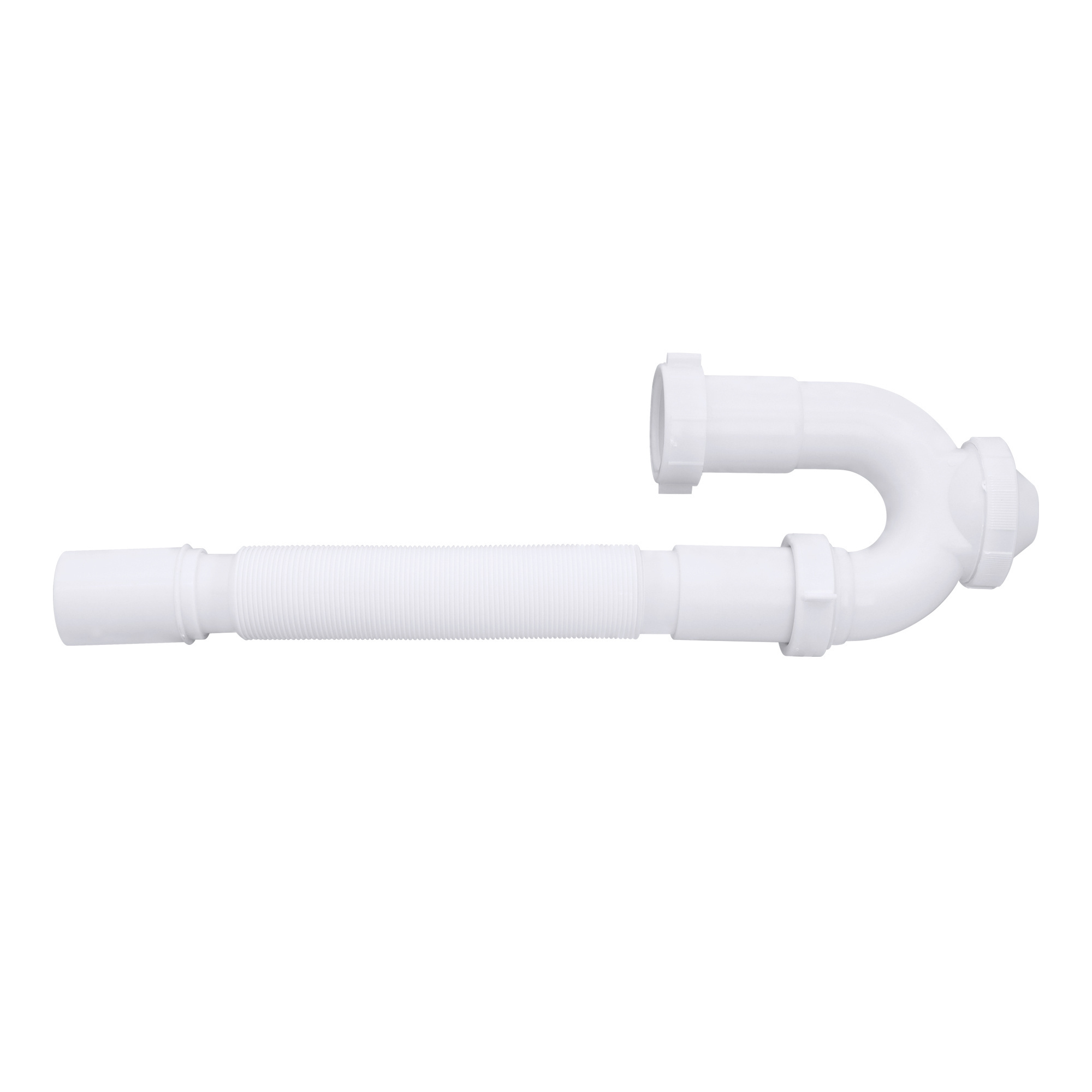 Cheap basin drain head flap bottle type  plastic siphon pipe pvc siphon pump for sink 1-1/4