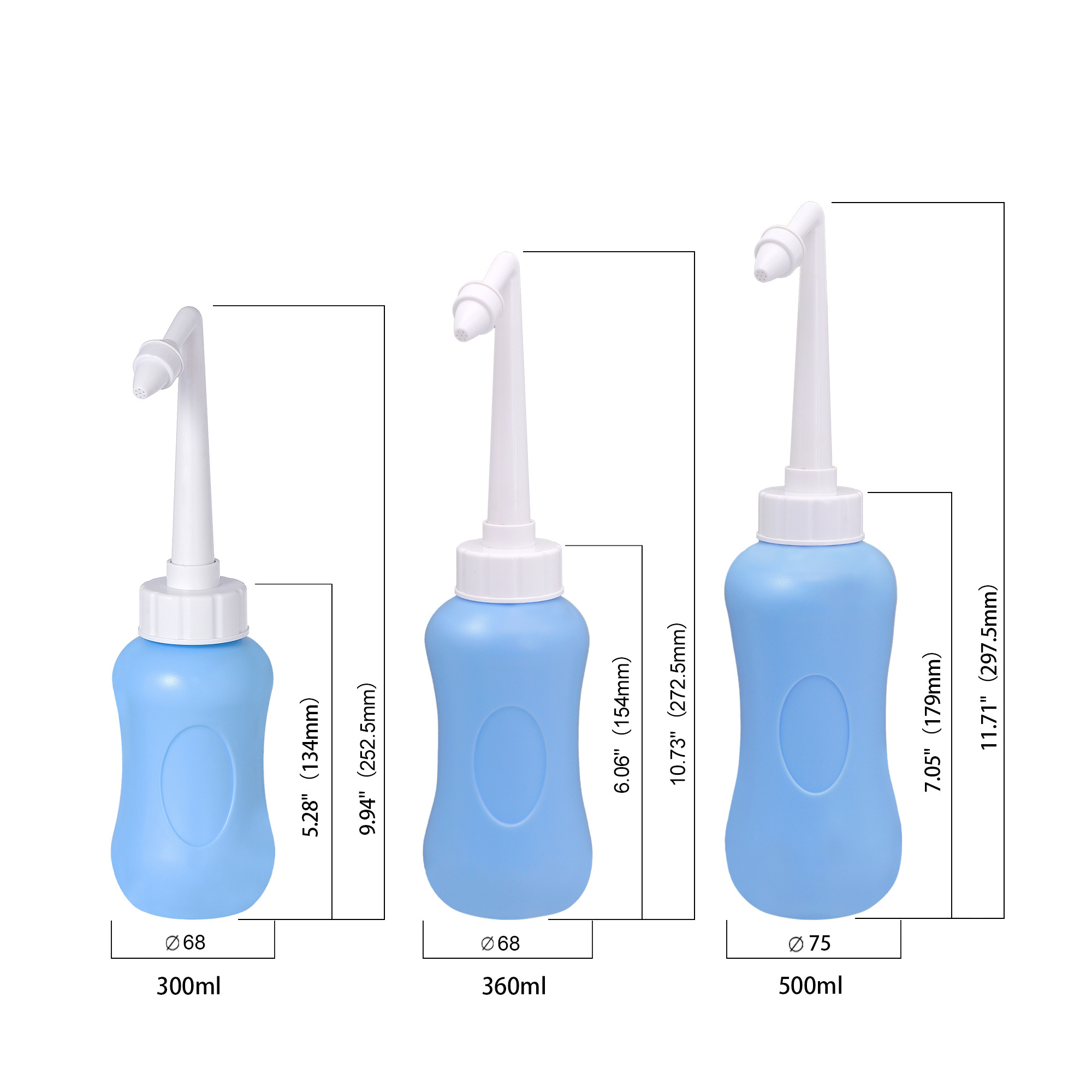 Personal Care Products Douche Portable Bidet Peri Wash Bottle Retractable Sprayer Travel Bidet Toilet Attachment Portable Bidet