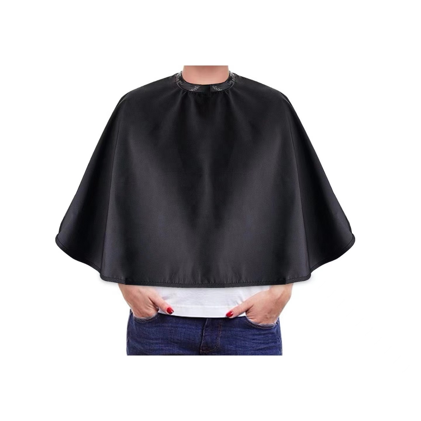 Makeup Cape Shortie Makeover Bib for Beauty Salon Smock for Clients Hairdressing Shampoo Cape for Beautician Stylist