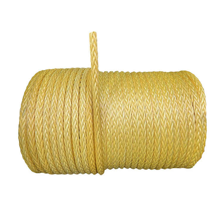 High stretch polypropylene 8 strand boat ships used marine mooring rope