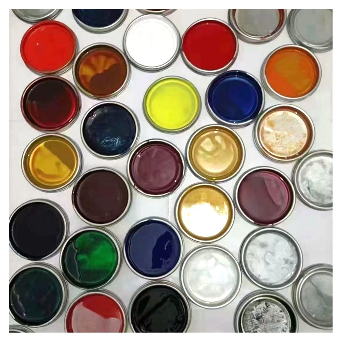 Medium Twinkling Silver Car Paint Refinish auto paint colors fast drying  good quality repair paint car