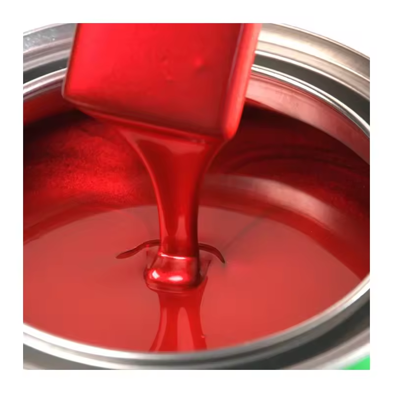 Good Quality Car Paint 2K Water Base Automotive Paint Bright Red Color Clear Coat Car Paint