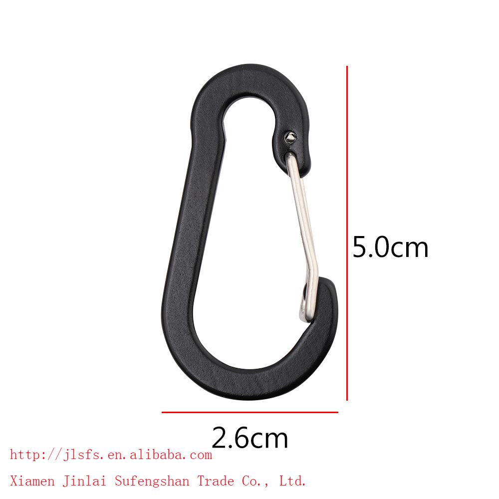 Multi Colors Climbing Carabiner Clip Carabiner Hook Heavy Duty Carabiners For Hammocks Camping Accessories Hiking Keychains