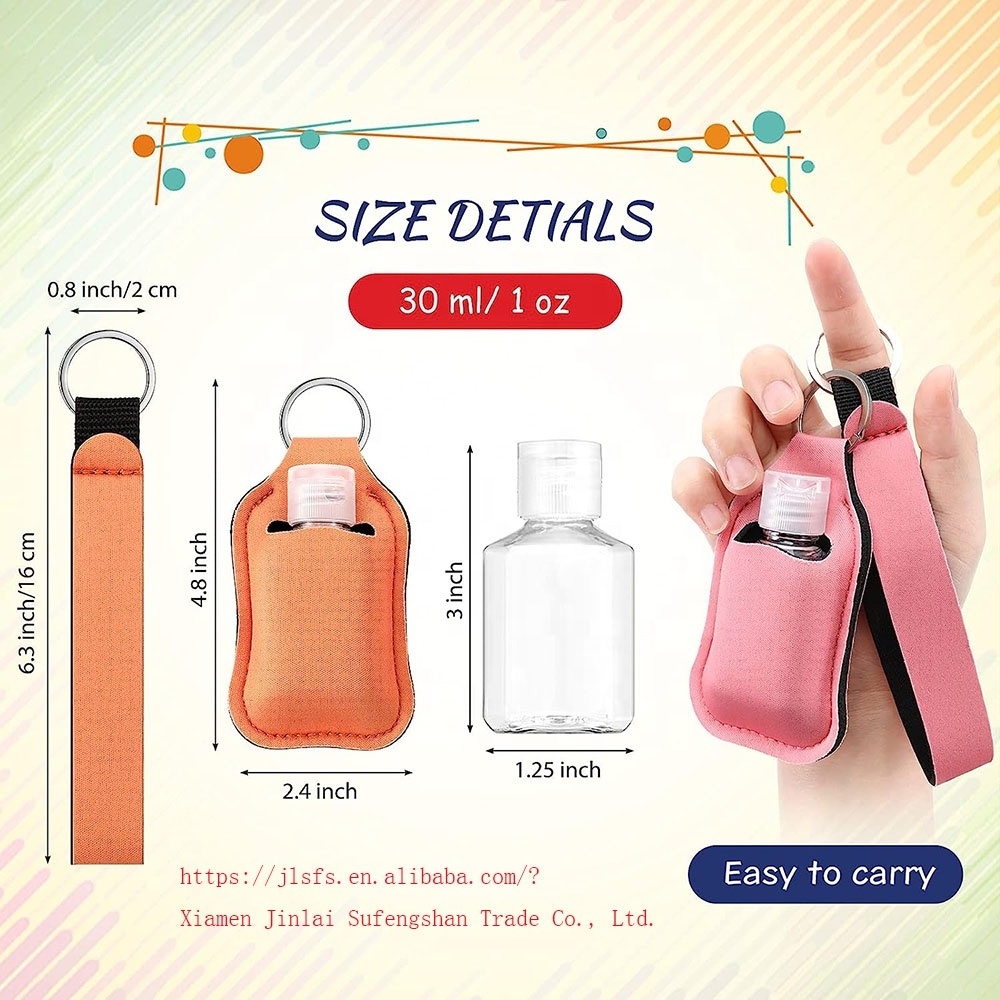 Have All Self Defense Keychain Set Accessories In Stock Hand Sanitizer Lipstick Lip Gloss Chapstick Holder Wristlet Keychain