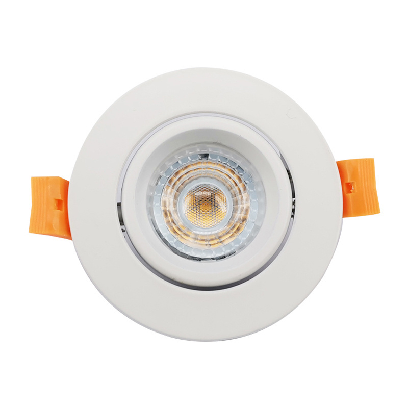 Aluminum cover for recessed spot led light