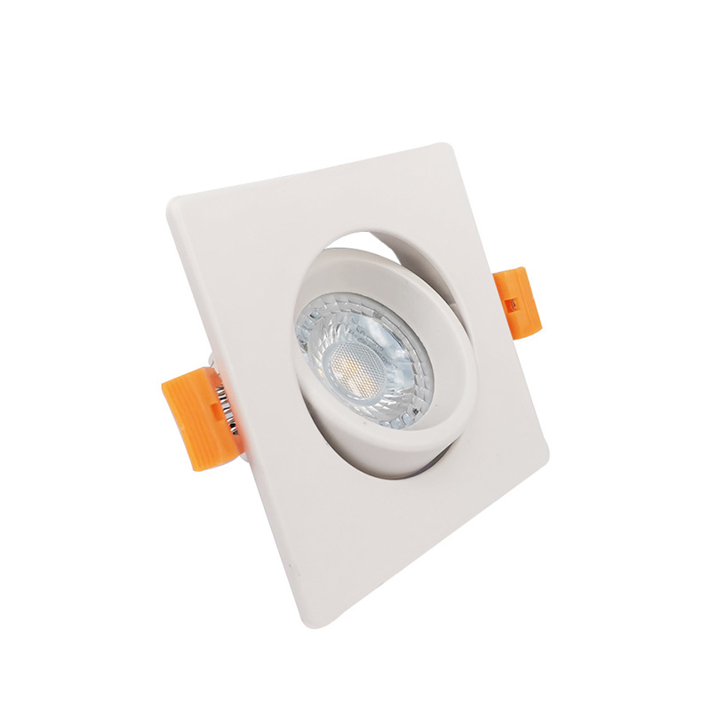 Aluminum cover for recessed spot led light