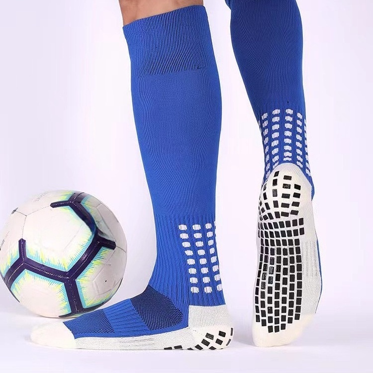 Custom Wholesale crew performance sports elite soccer tape design grip socks pink anti slip football socks for men women