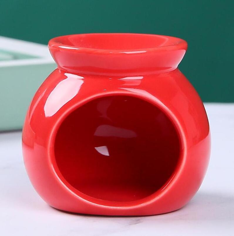 cheap wholesale colorful ceramic oil warmer wax melt burner for wax melts