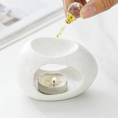 ceramic tealight candle burner aromatherapy fragrant essential oil burner