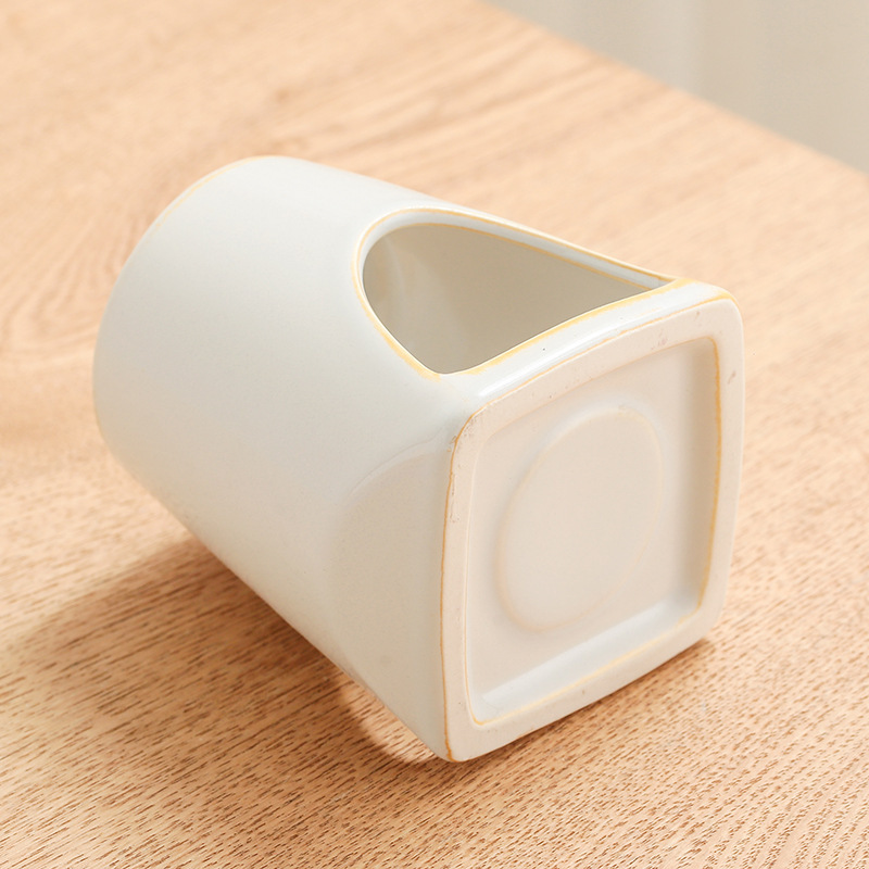 wholesale white ceramic tealight wax warmer aroma oil burner