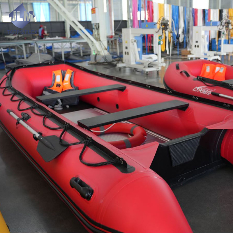 Wholesale Chinese factory PVC thickened rubber inflatable folding fishing boats