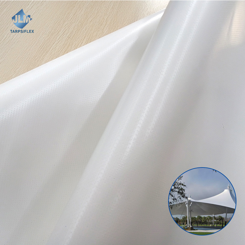 Outdoor Waterproof Rain Shade Tensile Membrane Structure Material for Canopy Tent Shelter Fabric