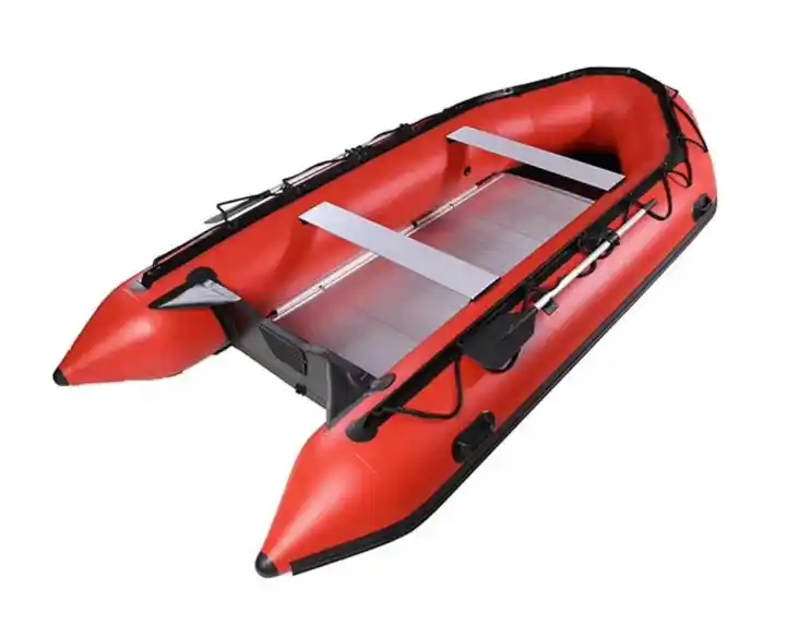 Wholesale Chinese factory PVC thickened rubber inflatable folding fishing boats