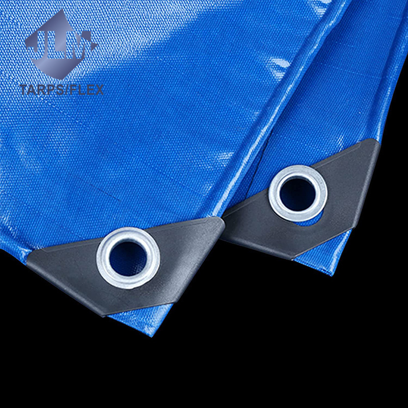 Polyethylene Tarpaulin Waterproof 20x30 30x50 40x60 Heavy Duty Poly Tarp for US Market PVC Tarpaulin Other Fabric Woven Coated