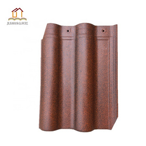 Fujian, China manufacturer selling high quality grey ceramic 300 * 400mm roof tiles  for house