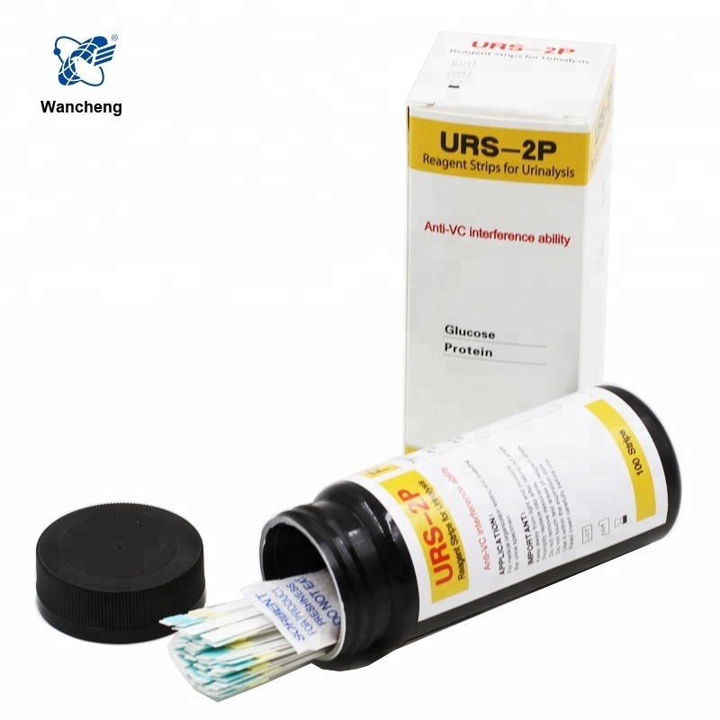 Disposable urinalysis reagent sticks URS-2P medical consumable item