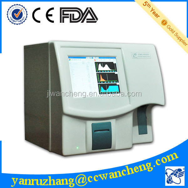 Accurate hematology analyzer Hematology machine CBC-6000