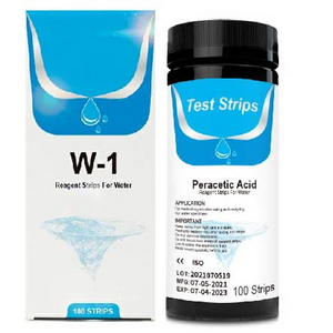 Peracetic Acid Water Test Strips, Semi-quantitative Hospital Used Test Kit,  water chemistry testing strips