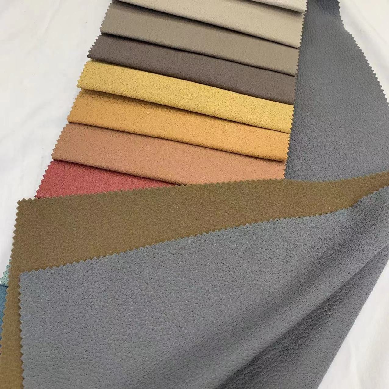 BOGOTA---Hot selling Good Quality 100% Polyester Bronzing For Home Textile Sofas Leather Fabric