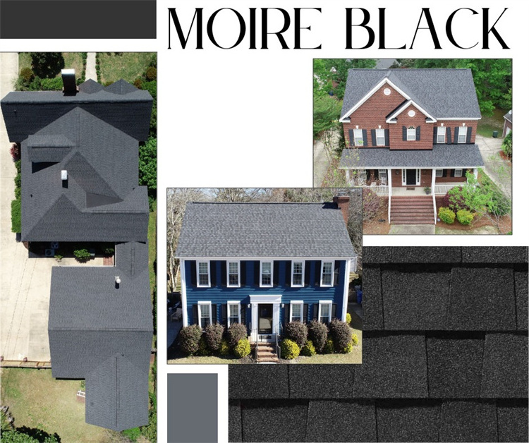 Us Architectural Fiberglass Laminated Wholesale Price Fireproof Bitumen Shingles For Roofing