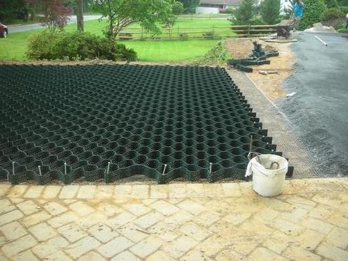 GEOCELL plastic driveway gravel grid geocell retaining walls