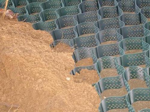 Gravel Stabilizer Hdpe Geocell 50Mm Geo Cell Manufacturer Price Geocell Ground Grid For Farmland Walkway Driveway