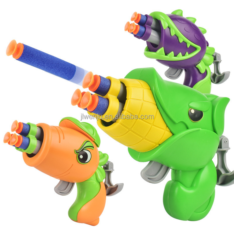 children's EVA Foam Soft Bullet shooting safe toy gun for kids shooting toys with magazine promotional toys gifts