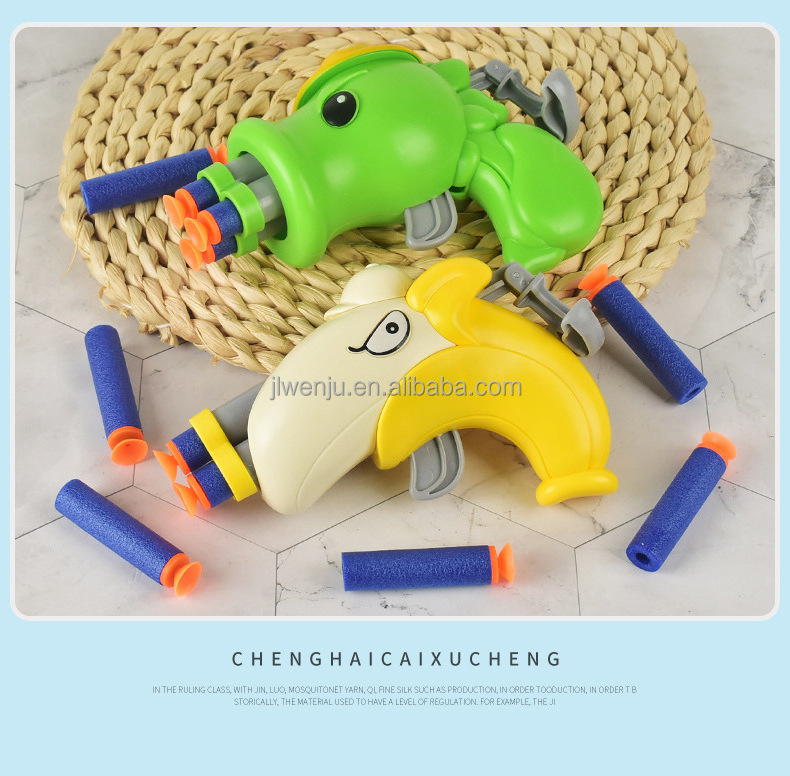 children's EVA Foam Soft Bullet shooting safe toy gun for kids shooting toys with magazine promotional toys gifts