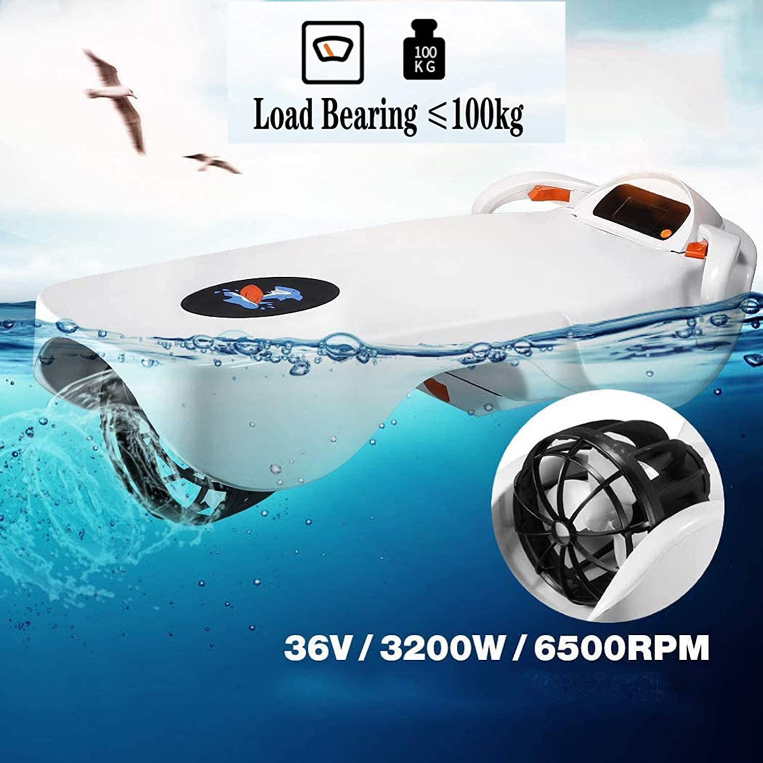 Camoro Electric Water Surfing body board Motor1000W Electric Power Ski Jet Body Surf Board jet board sale for Adult, Kids