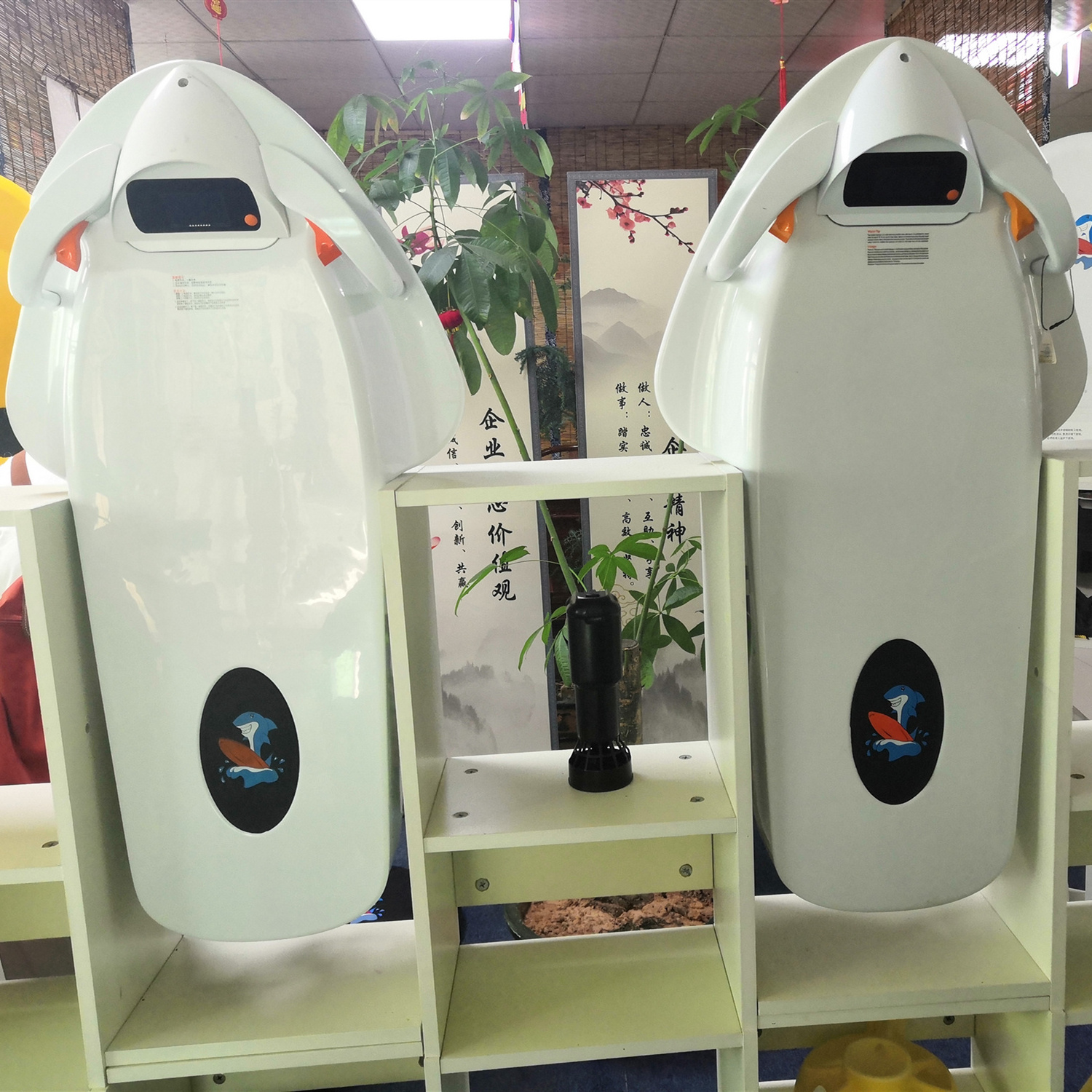 Electric Surfboard, Sea Surfing Smart Paddle Water Powered Floating Board for Adult Swimming Helper, Surfing, Lifesaving