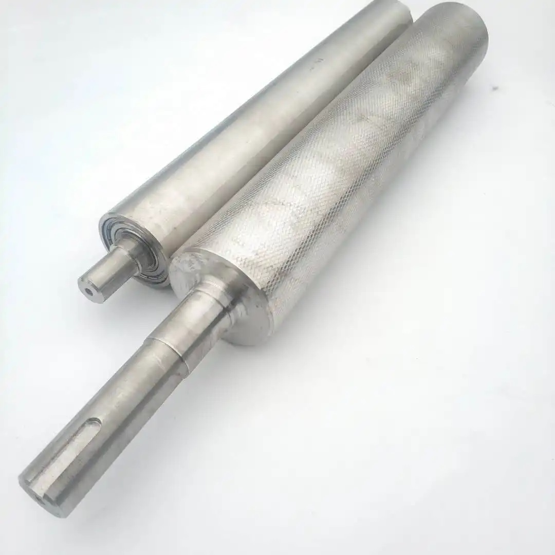 Lightweight 38 mm diameter stainless steel carrier rollers