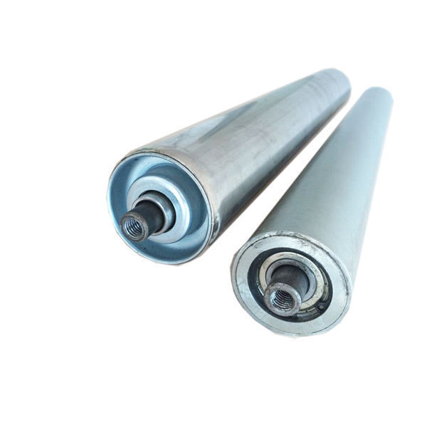 Lightweight 38 mm diameter stainless steel carrier rollers