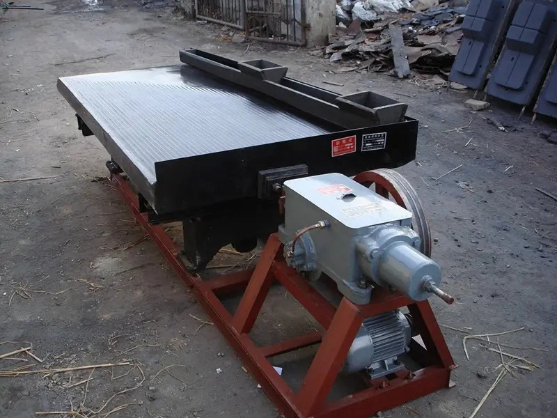 High Recovery 6S Shaking Table for Alluvial Gold Ore Vibrating Table