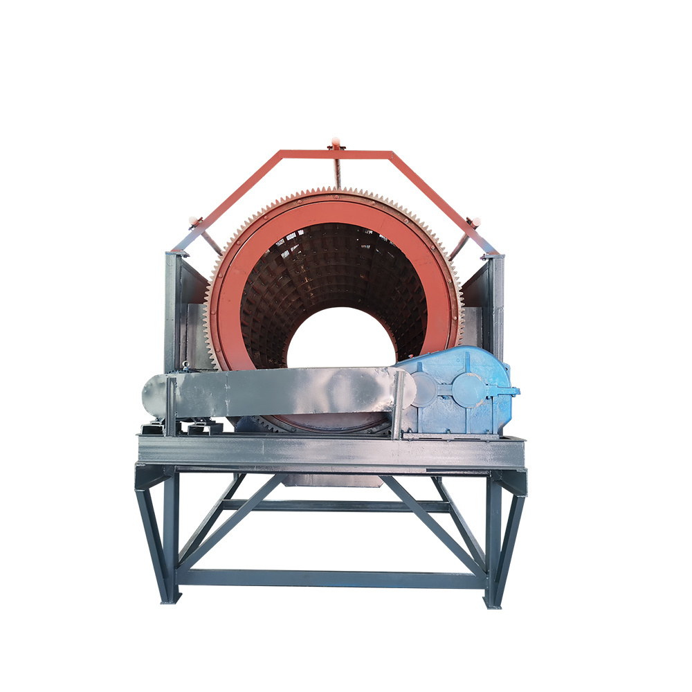 High Efficiency High Quality Customization Rotary Gold Sand Gravel Trommel Screen For Sale