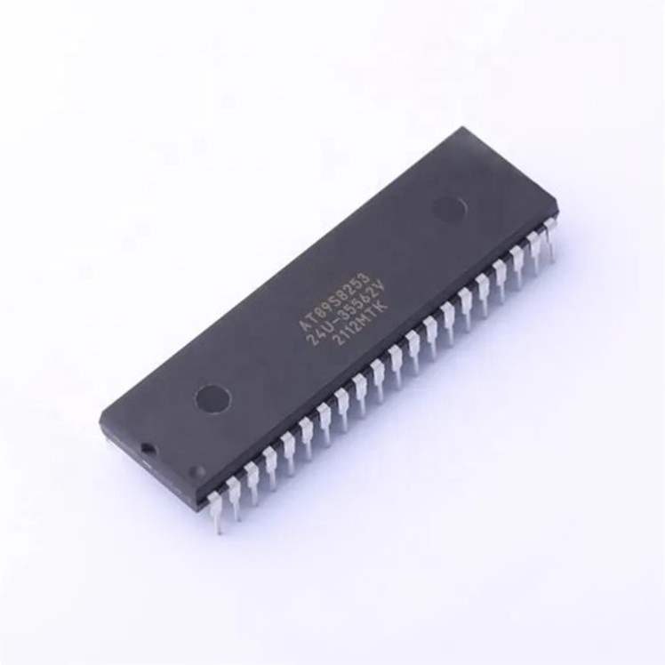 AT89S8253-24PU  AT89S8253-24JU New original  IC integrated circuits chip microcontroller DIP40 PLCC44