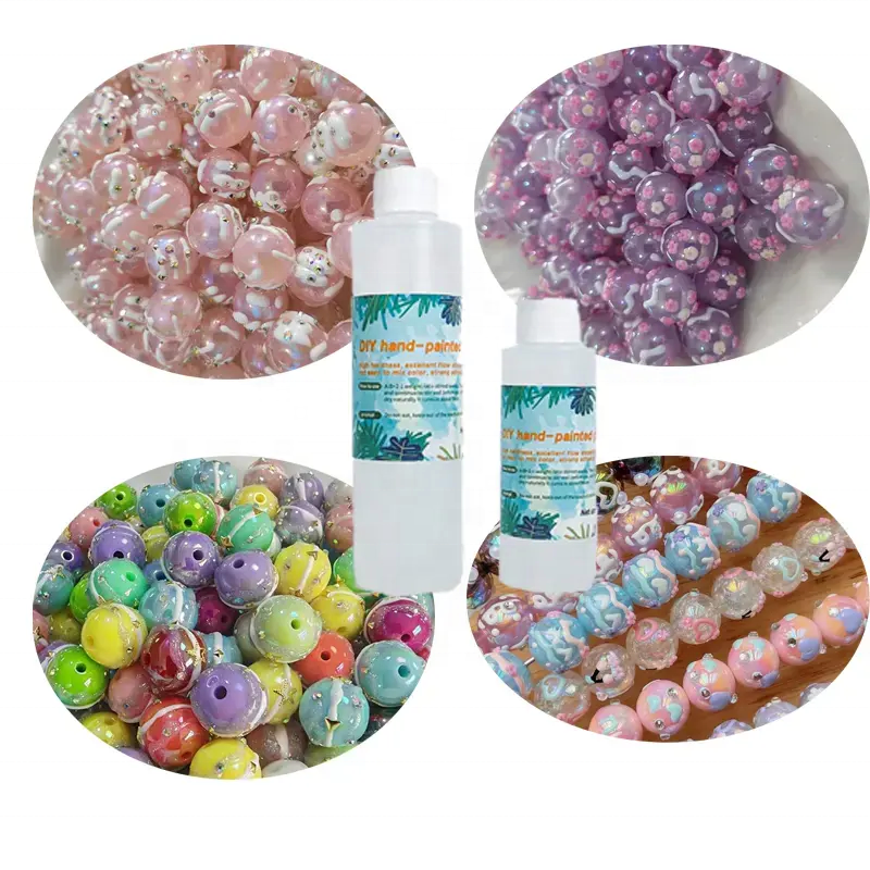 DIY Hand-painted Beads Special 2:1 High Clear Crystal Drops Anti-yellowing Epoxy AB Glue