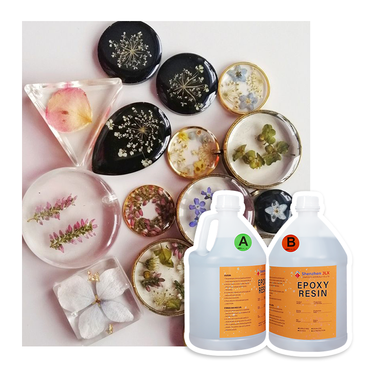 China Factory Direct Sales Clear Bubble-free Liquid Crystal Epoxy Resin Glue for DIY Crafts