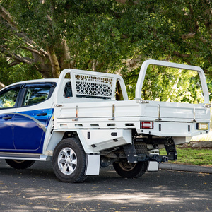 Aluminum Custom Ute Tray With Side Toolbox And Mud Guard For Triton/ranger/hilux Truck Pickup